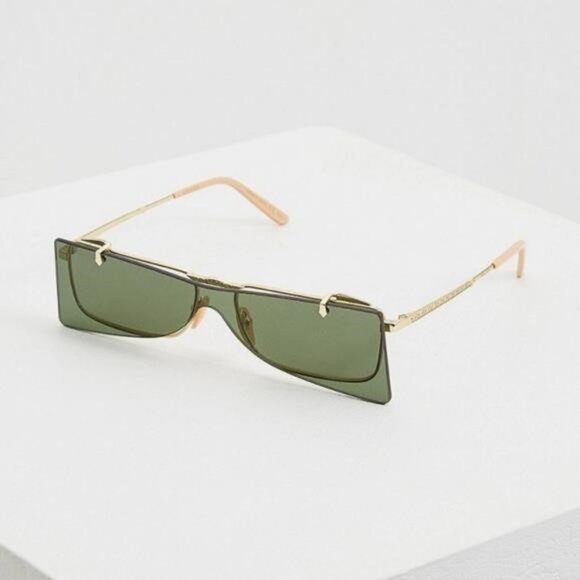 💯 Original GUCCI FLIPPING Rectangular Sunglasses / EYEGLASSES GG0363S 001 - Picture 13 of 17